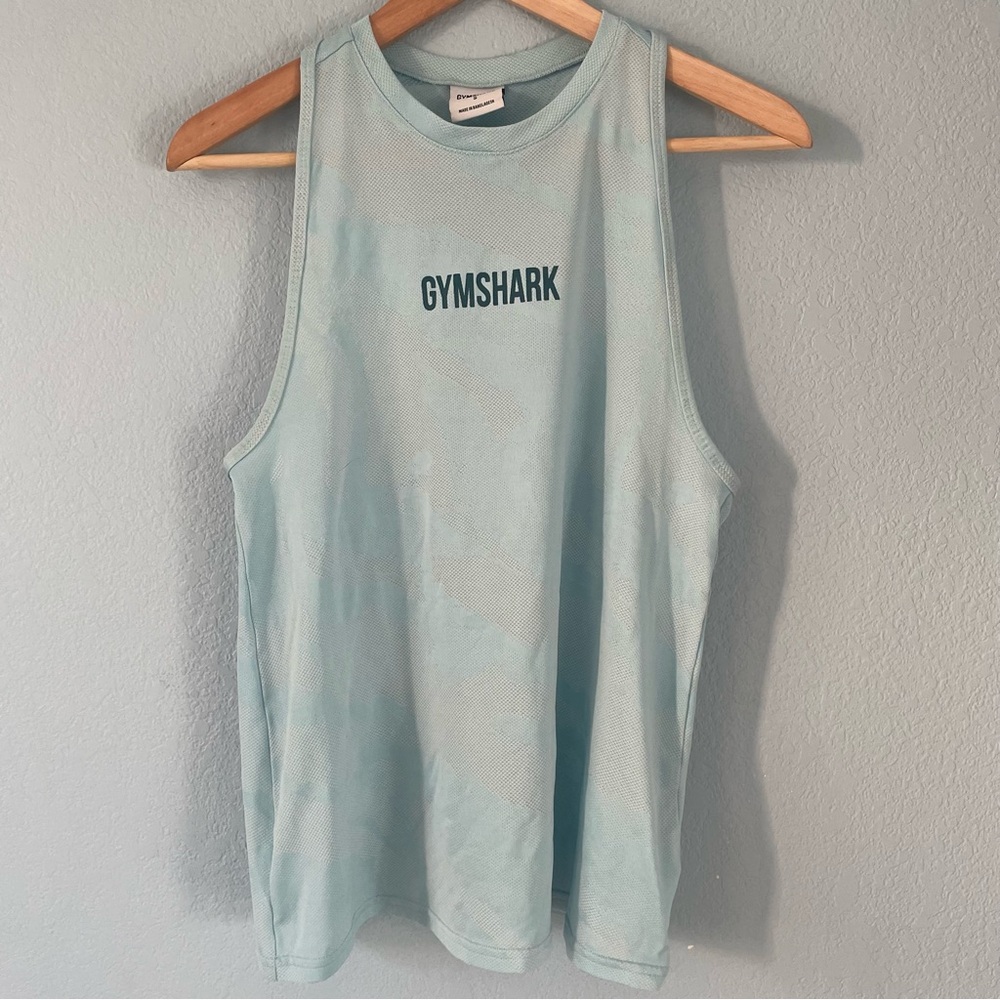 Gymshark mesh Camo Muscle Tank